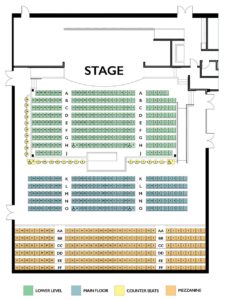 Tupelo Theatre Seating Chart